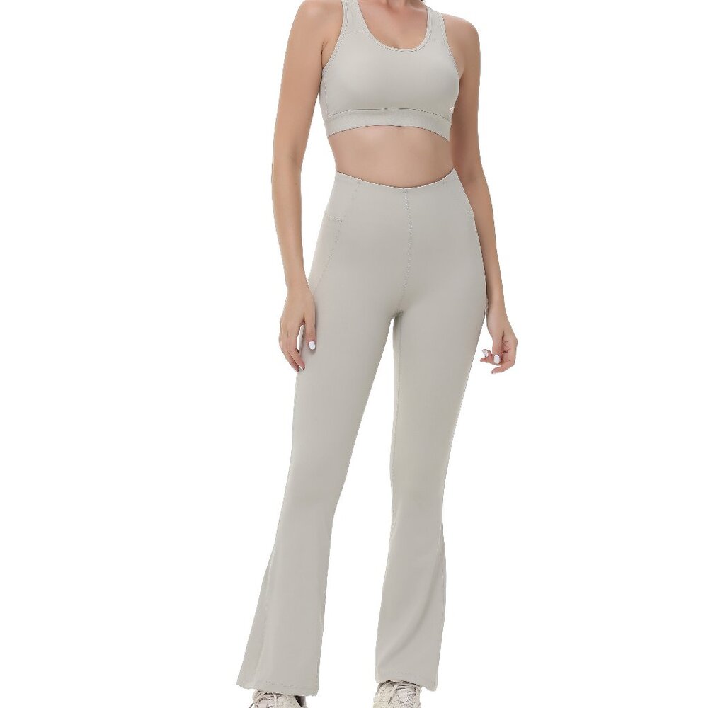 Brand New U Active 4-way stretch slight wide leg opening pants